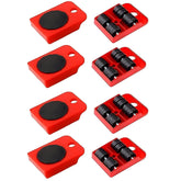 Furniture Lifting Moving Wheel - Heavy Duty Pads Easy and Safe Moving Slider Tools for Shifting Washing Machines, Fridge, Sofa and Wardrobes | Max Load 150KG/331LBS Only Wheel Pad, Pack of 4 GenzVybs